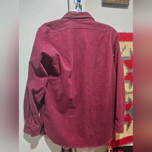 LL Bean chamois flannel shirt/ jacket M - Picture 3 of 6